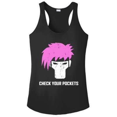 Channing Tatum Check Your Pockets Ladies PosiCharge Competitor Racerback Tank