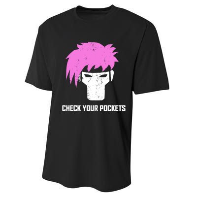 Channing Tatum Check Your Pockets Performance Sprint T-Shirt