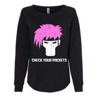 Channing Tatum Check Your Pockets Womens California Wash Sweatshirt