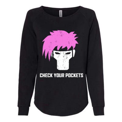 Channing Tatum Check Your Pockets Womens California Wash Sweatshirt