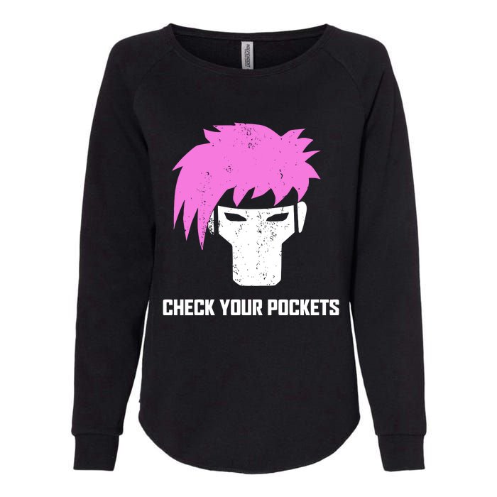 Channing Tatum Check Your Pockets Womens California Wash Sweatshirt