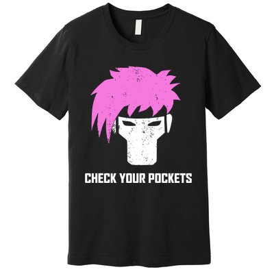 Channing Tatum Check Your Pockets Premium T-Shirt