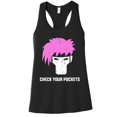 Channing Tatum Check Your Pockets Women's Racerback Tank