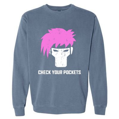 Channing Tatum Check Your Pockets Garment-Dyed Sweatshirt