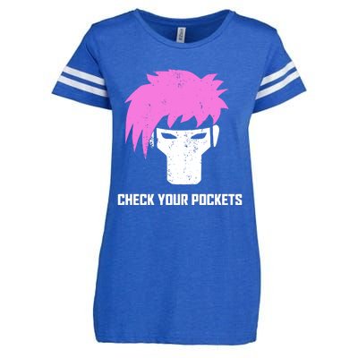 Channing Tatum Check Your Pockets Enza Ladies Jersey Football T-Shirt