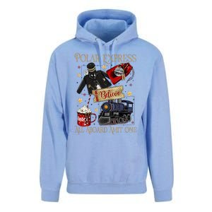 Christmas Train Christmas Believe Xmas Santa Unisex Surf Hoodie