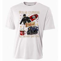 Christmas Train Christmas Believe Xmas Santa Cooling Performance Crew T-Shirt