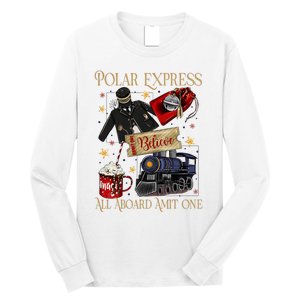 Christmas Train Christmas Believe Xmas Santa Long Sleeve Shirt