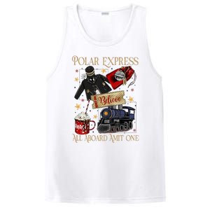 Christmas Train Christmas Believe Xmas Santa PosiCharge Competitor Tank