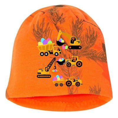 Crane Truck Construction Funny Easter Day Gift Kati - Camo Knit Beanie