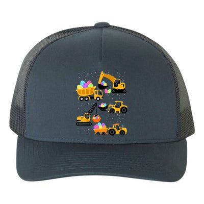 Crane Truck Construction Funny Easter Day Gift Yupoong Adult 5-Panel Trucker Hat