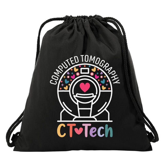 Ct Tech Computed Tomography Technologist Radiology Ct Scan Drawstring Bag