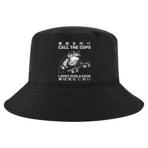 Call The Cops I DonT Give A Fuck Funny Toad Japanese Cool Comfort Performance Bucket Hat