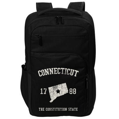 Connecticut The Constitution State Vintage Impact Tech Backpack