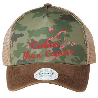 Cuter Than Cupid Cute Valentine's Day Legacy Tie Dye Trucker Hat