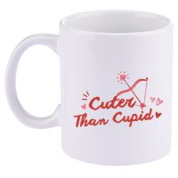 Cuter Than Cupid Cute Valentine's Day 11oz C Handle Ceramic Mug