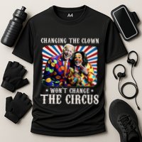 Changing The Clown WonT Change The Circus Kamala Clown Performance Shirt