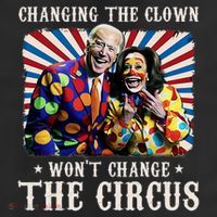 Changing The Clown WonT Change The Circus Kamala Clown Adult Drive Performance Visor