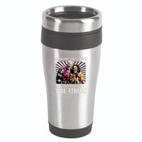 Changing The Clown WonT Change The Circus Kamala Clown 16oz Travel Tumbler