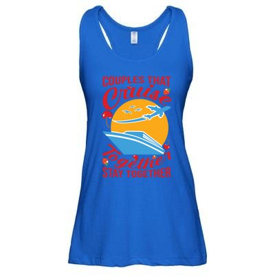 Couples That Cruise Together Stay Together Cruising Fun Meaningful Gift Ladies Essential Flowy Tank