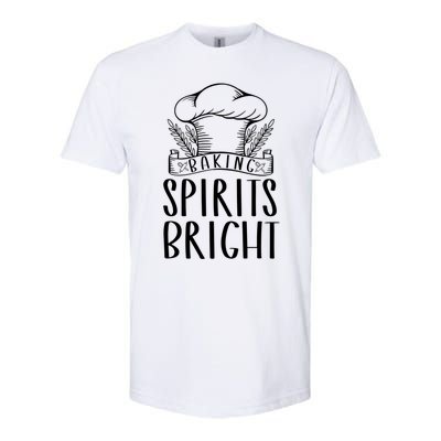 Christmas Theme Cooking Baking Lover Baking Spirits Bright Cute Gift Softstyle® CVC T-Shirt