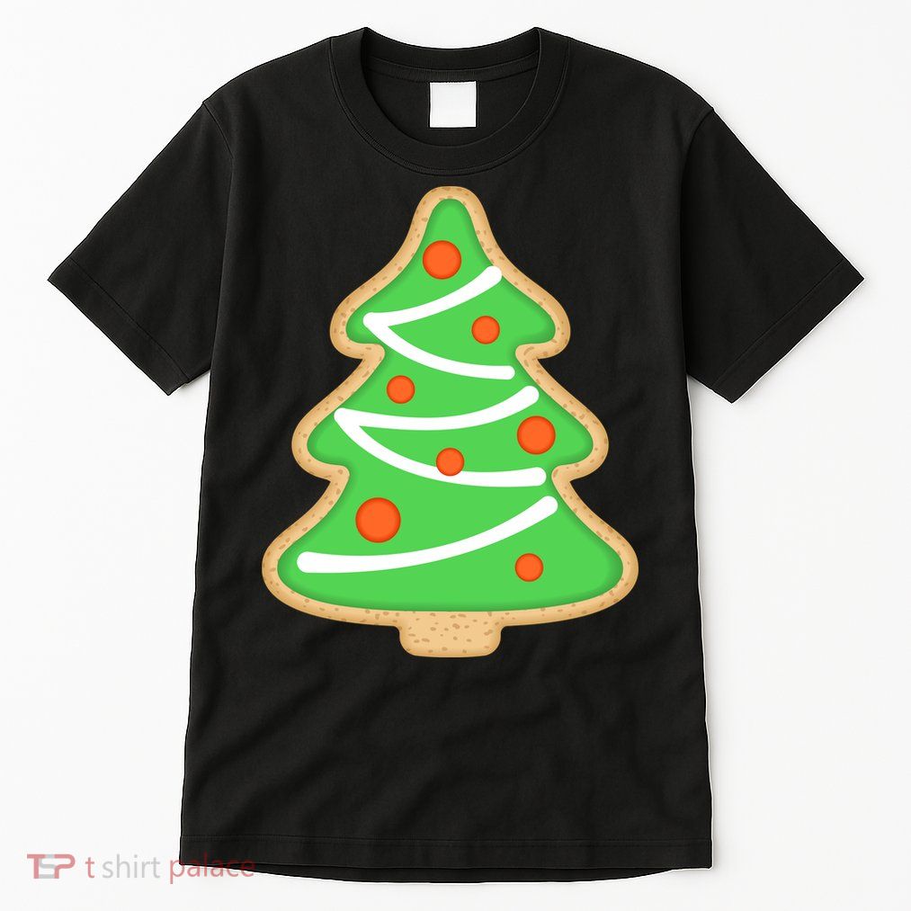 Christmas Tree Cookie Cute Holiday Tall T-Shirt