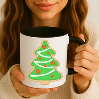 Christmas Tree Cookie Cute Holiday Mug