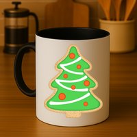 Christmas Tree Cookie Cute Holiday Mug