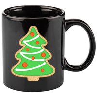 Christmas Tree Cookie Cute Holiday 11oz C Handle Ceramic Mug