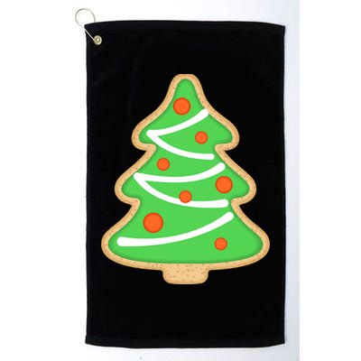 Christmas Tree Cookie Cute Holiday Golf Towel