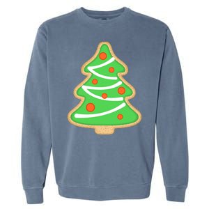 Christmas Tree Cookie Cute Holiday Garment-Dyed Sweatshirt