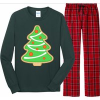 Christmas Tree Cookie Cute Holiday Long Sleeve Pajama Set