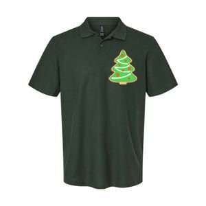 Christmas Tree Cookie Cute Holiday Softstyle Adult Sport Polo