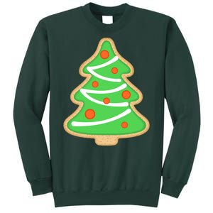 Christmas Tree Cookie Cute Holiday Tall Sweatshirt