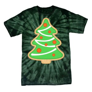 Christmas Tree Cookie Cute Holiday Tie-Dye T-Shirt