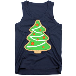 Christmas Tree Cookie Cute Holiday Tank Top