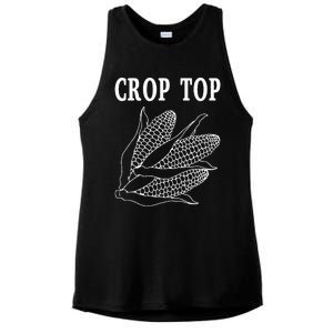 Crop Top Corn Ladies PosiCharge Tri-Blend Wicking Tank