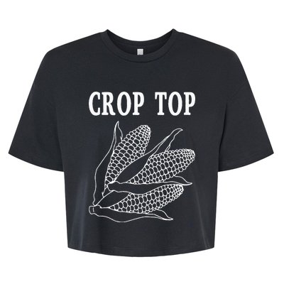 Crop Top Corn Bella+Canvas Jersey Crop Tee