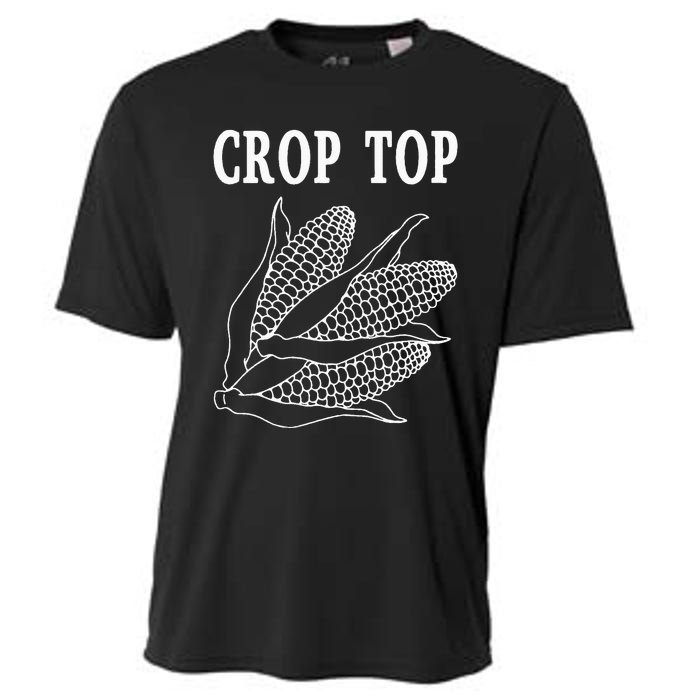 Crop Top Corn Cooling Performance Crew T-Shirt