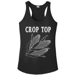 Crop Top Corn Ladies PosiCharge Competitor Racerback Tank