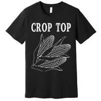 Crop Top Corn Premium T-Shirt