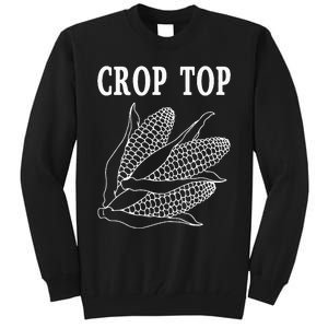 Crop Top Corn Tall Sweatshirt