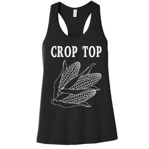 Crop Top Corn Women's Racerback Tank