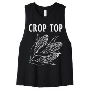 Crop Top Corn Women's Racerback Cropped Tank