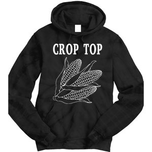 Crop Top Corn Tie Dye Hoodie