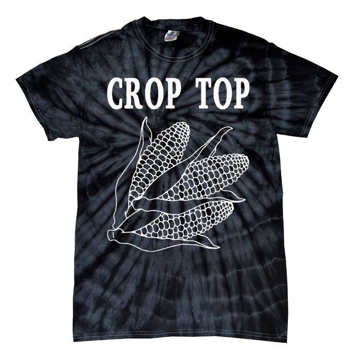 Crop Top Corn Tie-Dye T-Shirt