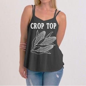 Crop Top Corn Women's Strappy Tank