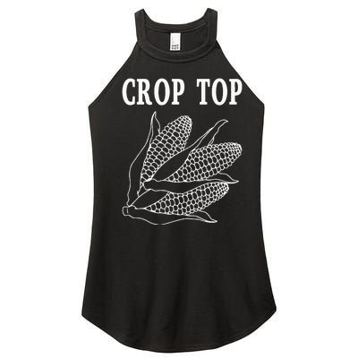 Crop Top Corn Women’s Perfect Tri Rocker Tank