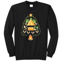 Christmas Tree Camping Christmas Xmas Gifts Men Women Sweatshirt