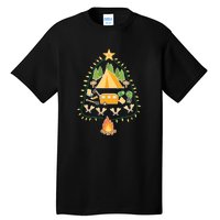 Christmas Tree Camping Christmas Xmas Gifts Men Women Tall T-Shirt